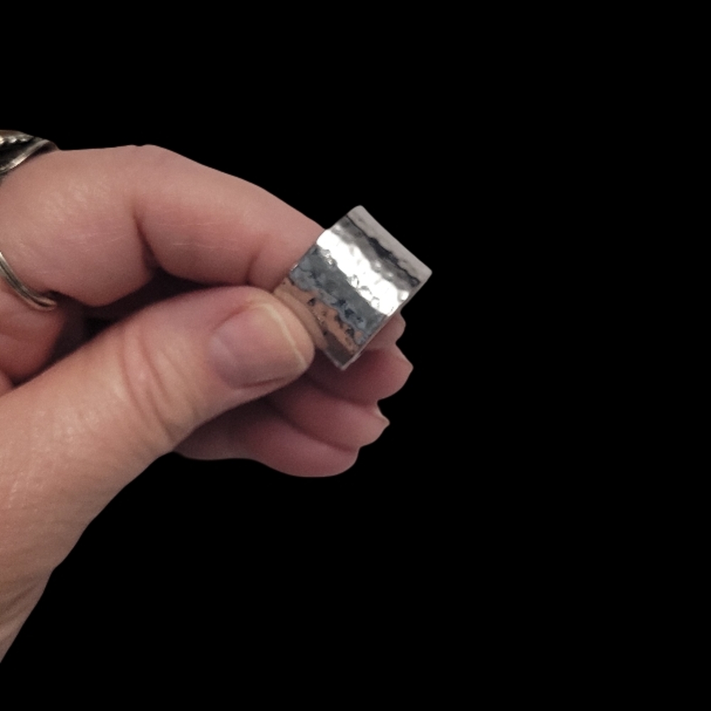 Charming Charlie Silver Wearable Tech Ring